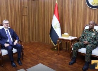 نائب وزير الخارجية التركي يلتقي البرهان في بورتسودان نائب وزير الخارجية التركي يلتقي البرهان في بورتسودان