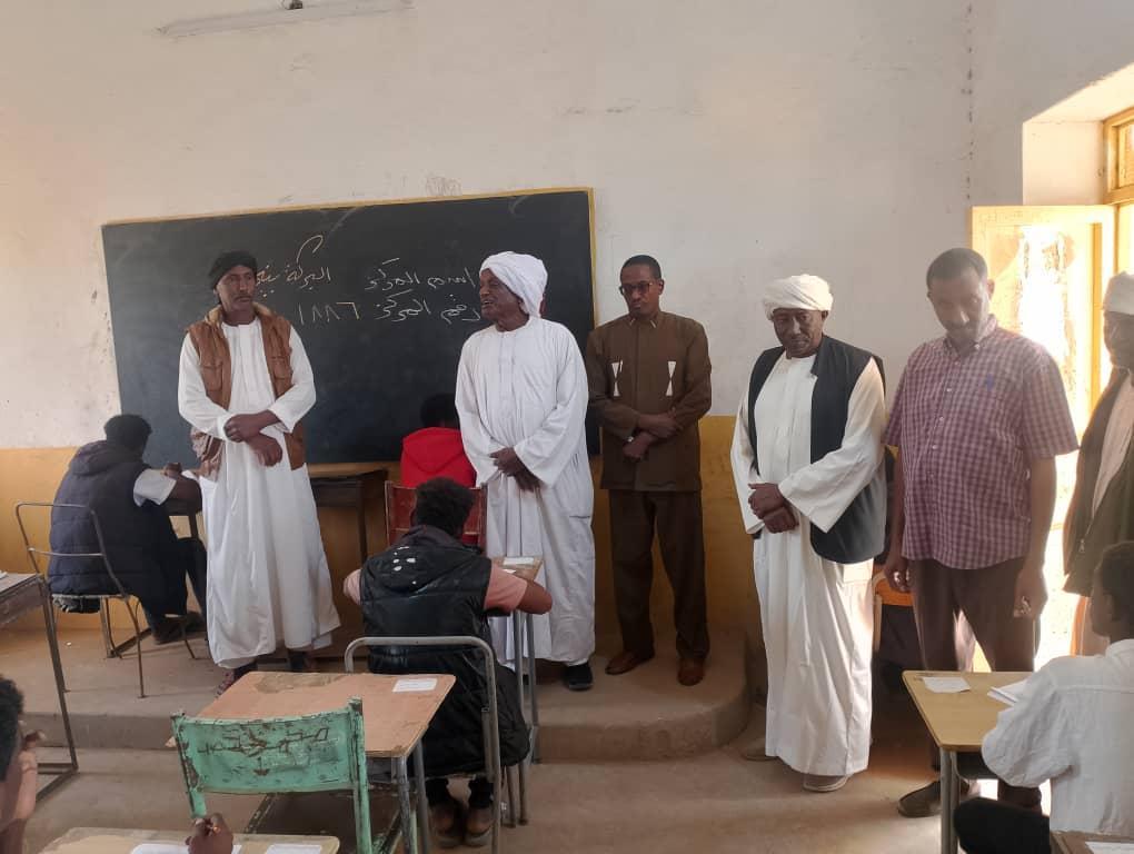 تنفيذي دلقو يتفقد مراكز امتحانات الشهادة السودانية بوحدة البركة الإدارية تنفيذي دلقو يتفقد مراكز امتحانات الشهادة السودانية بوحدة البركة الإدارية