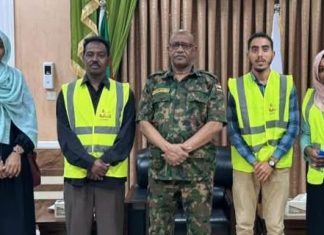 والي ولاية البحر الاحمر يشيد بمبادرة (حماية) للاصحاح البيئي والي ولاية البحر الاحمر يشيد بمبادرة (حماية) للاصحاح البيئي