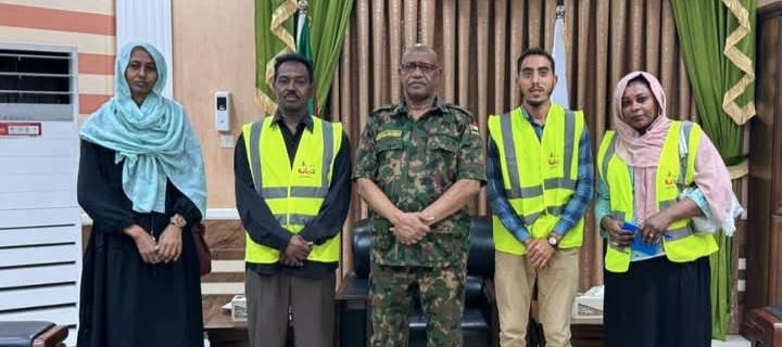 والي ولاية البحر الاحمر يشيد بمبادرة (حماية) للاصحاح البيئي والي ولاية البحر الاحمر يشيد بمبادرة (حماية) للاصحاح البيئي