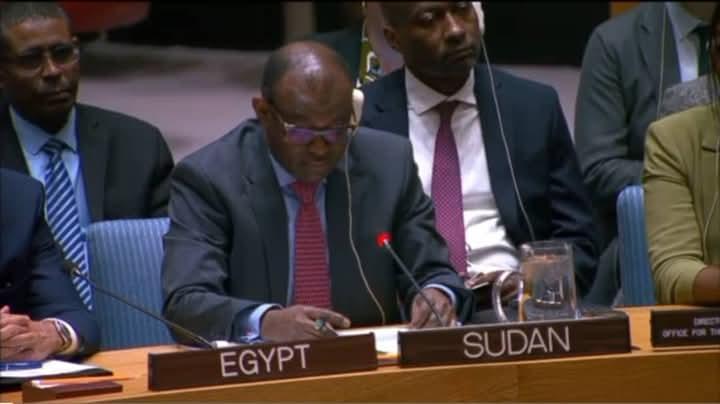 خطاب مندوب السودان امام جلسة مجلس الامن بشان تقرير التصنيف المرحلي المتكامل للأمن الغذائي (IPC) خطاب مندوب السودان امام جلسة مجلس الامن بشان تقرير التصنيف المرحلي المتكامل للأمن الغذائي (IPC)