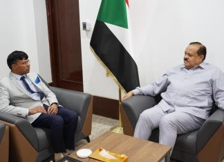 وزير الخارجية يستقبل القائم بالأعمال الهندي بالسودان وزير الخارجية يستقبل القائم بالأعمال الهندي بالسودان