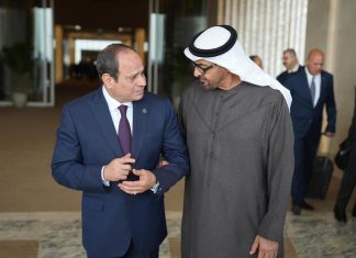 مباحثات بين السيسي وبن زايد بشأن السودان مباحثات بين السيسي وبن زايد بشأن السودان