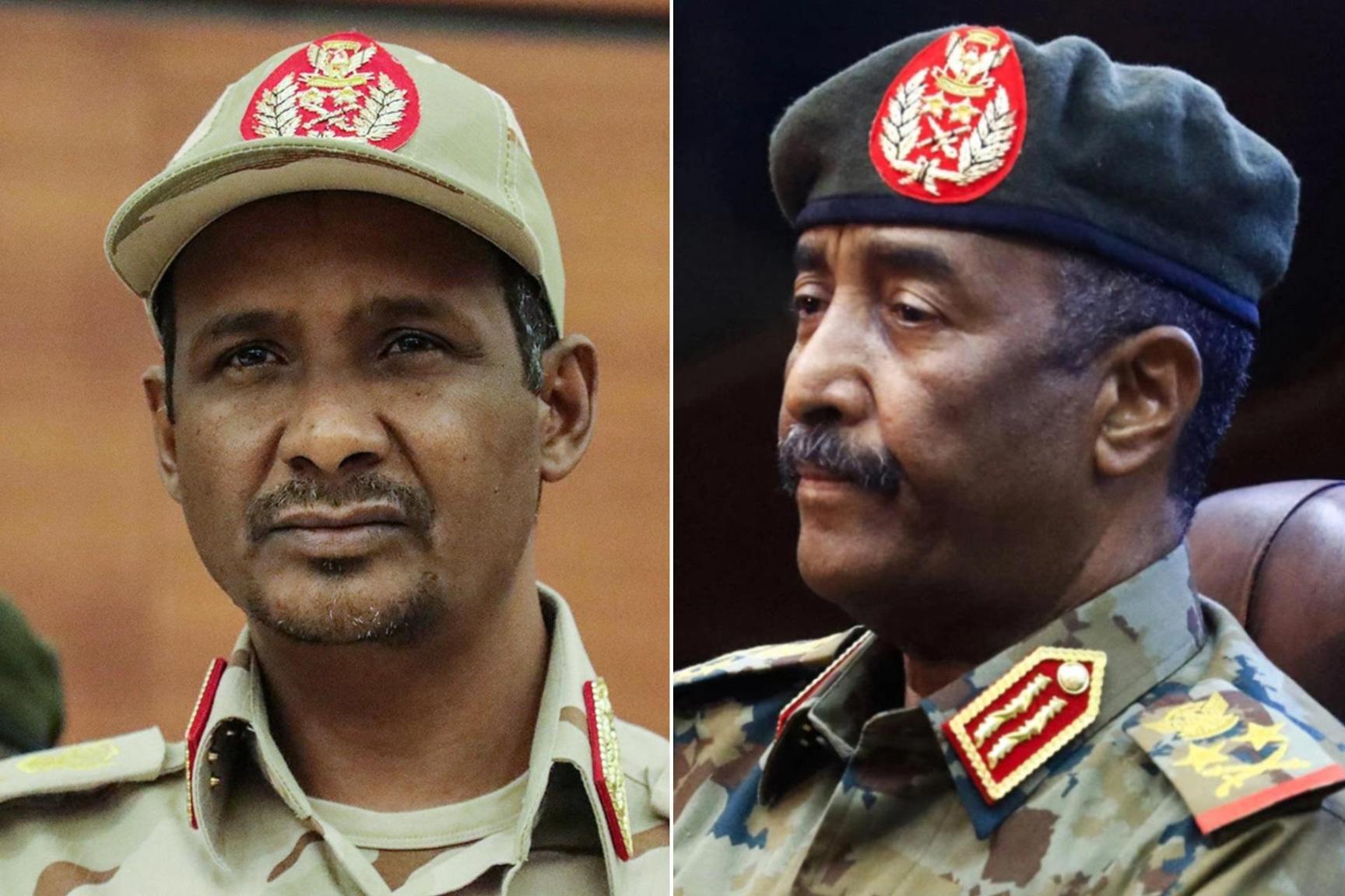 عقوبات على حميدتي والبرهان.. إلى ماذا تهدف أميركا في السودان؟ عقوبات على حميدتي والبرهان.. إلى ماذا تهدف أميركا في السودان؟