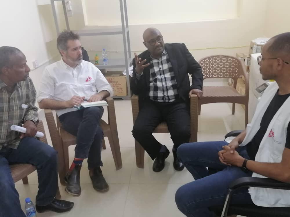 اجتماع المدير العام للصحة مع أطباء بلا حدود اجتماع المدير العام للصحة مع أطباء بلا حدود