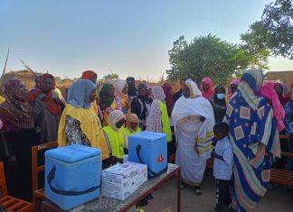 إنطلاق حملة تطعيم الحصبة الالمانية بالعباسية تقلي إنطلاق حملة تطعيم الحصبة الالمانية بالعباسية تقلي