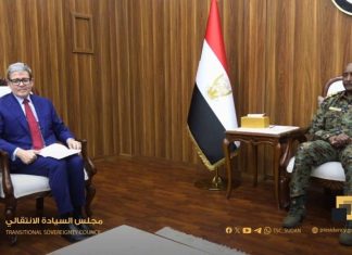 سفير إيطاليا في السودان يبلغ البرهان موقفا مفاجئًا تجاه تنسيقية “تقدم” سفير إيطاليا في السودان يبلغ البرهان موقفا مفاجئًا تجاه تنسيقية “تقدم”