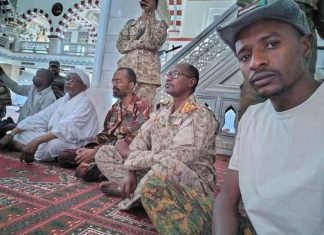 رئيس شورى المؤتمر الوطني يصل منطقة إستردها الجيش من الدعم السريع رئيس شورى المؤتمر الوطني يصل منطقة إستردها الجيش من الدعم السريع