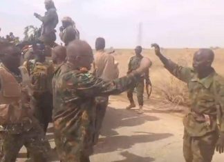 احتفال المواطنين بنصر الجيش السوداني في الأبيض احتفال المواطنين بنصر الجيش السوداني في الأبيض
