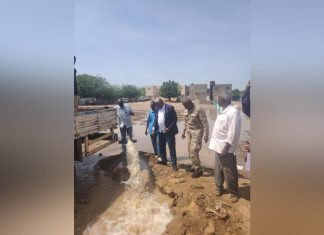 وصول الطلمبات الجديدة لمحطة مياه مدني الرئيسية لتنفيذ المرحلة الثانية وصول الطلمبات الجديدة لمحطة مياه مدني الرئيسية لتنفيذ المرحلة الثانية