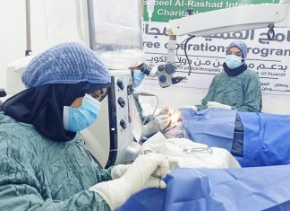 إجراء 40 عملية عيون مجانية بمستشفى مكة عطبرة إجراء 40 عملية عيون مجانية بمستشفى مكة عطبرة