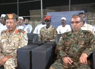نائب والي كسلا يشهد تخريج دفعة جديدة من المجندين في اروما نائب والي كسلا يشهد تخريج دفعة جديدة من المجندين في اروما
