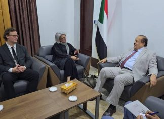 وزير الخارجية يستقبل مبعوثة الإتحاد الأوربي للقرن الأفريقي وزير الخارجية يستقبل مبعوثة الإتحاد الأوربي للقرن الأفريقي