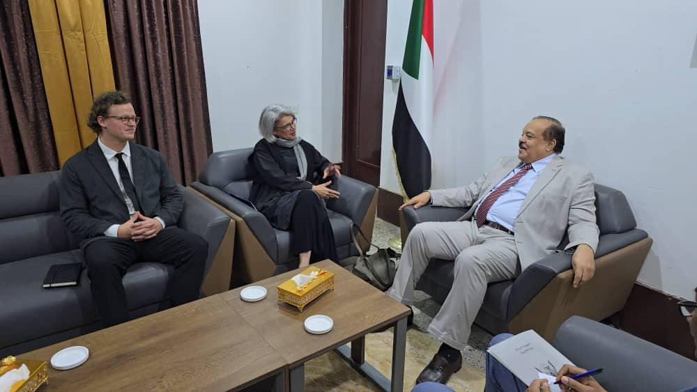وزير الخارجية يستقبل مبعوثة الإتحاد الأوربي للقرن الأفريقي وزير الخارجية يستقبل مبعوثة الإتحاد الأوربي للقرن الأفريقي