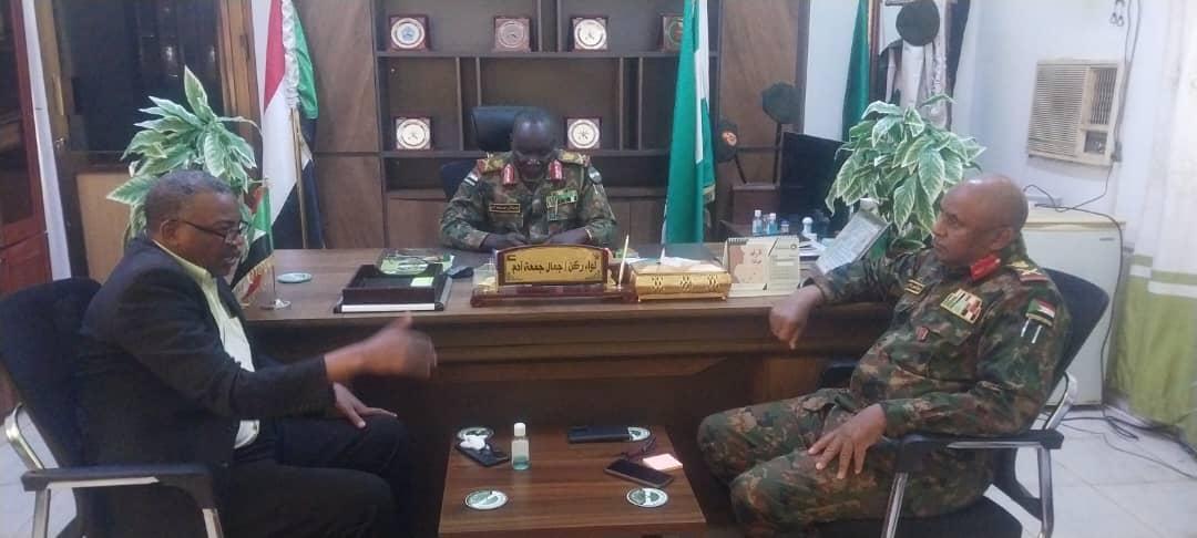 قائد الفرقة ١٨ مشاة يشيد بجهود لجنة جرحى ومصابي العمليات بالنيل الأبيض قائد الفرقة ١٨ مشاة يشيد بجهود لجنة جرحى ومصابي العمليات بالنيل الأبيض