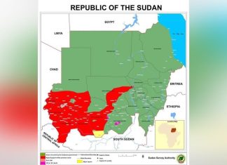 ردا على وسائل إعلام خارجية.. الجيش السوداني ينشر خريطة لمواقع سيطرته ردا على وسائل إعلام خارجية.. الجيش السوداني ينشر خريطة لمواقع سيطرته