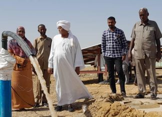 مدير عام التربية بالشمالية يدشن مشروع وحدة الري بالوزارة مدير عام التربية بالشمالية يدشن مشروع وحدة الري بالوزارة