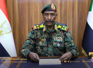 البرهان: الحل في نزع سلاح المليشيا المتمردة البرهان: الحل في نزع سلاح المليشيا المتمردة