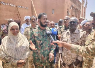 والي الخرطوم يستقبل قافلة فرحة العيد من محلية القولد والي الخرطوم يستقبل قافلة فرحة العيد من محلية القولد