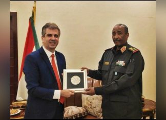 الحكومة السودانية توضح بشأن ارسال البرهان مبعوثا إلى إسرائيل الحكومة السودانية توضح بشأن ارسال البرهان مبعوثا إلى إسرائيل