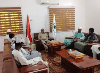 والي الشمالية يبحث القضايا الأمنية لمحلية دلقو والي الشمالية يبحث القضايا الأمنية لمحلية دلقو