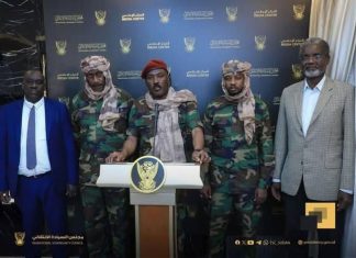 مجموعة منشقة من صندل تكشف أسباب وقوفها مع الجيش السوداني مجموعة منشقة من صندل تكشف أسباب وقوفها مع الجيش السوداني