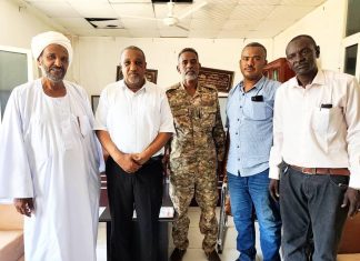 وزير الصحة المفوض بالجزيرة يلتقي قيادات اتحاد عمال الولاية وزير الصحة المفوض بالجزيرة يلتقي قيادات اتحاد عمال الولاية