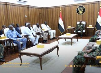 البرهان يلتقي ولاة الولايات ويصدر توجيهات عاجلة البرهان يلتقي ولاة الولايات ويصدر توجيهات عاجلة