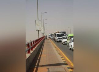 فتح جسر الفتيحاب بالخرطوم لتخفيف الزحام فتح جسر الفتيحاب بالخرطوم لتخفيف الزحام