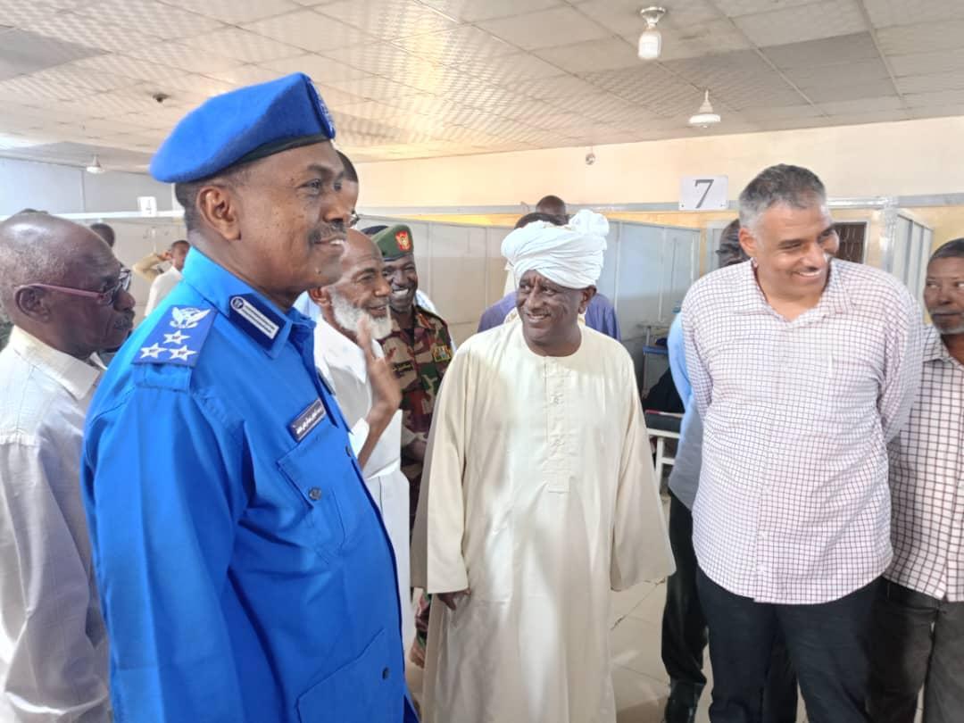 قوة مشتركة لتأمين المستشفيات بالجزيرة قوة مشتركة لتأمين المستشفيات بالجزيرة