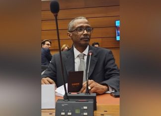 مندوب السودان يهاجم الإمارات في اجتماع قانوني بجنيف مندوب السودان يهاجم الإمارات في اجتماع قانوني بجنيف