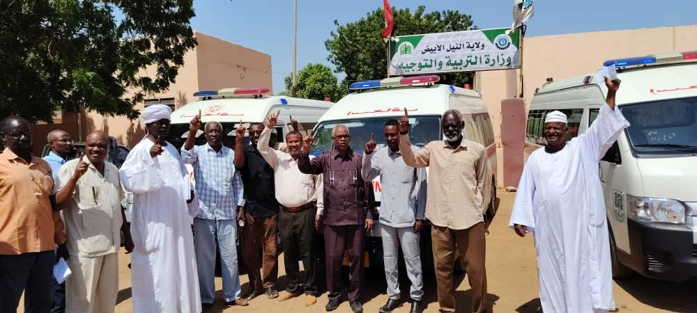 الصحة بالنيل الأبيض تدعم امتحانات الثانوية بـ32 إسعاف الصحة بالنيل الأبيض تدعم امتحانات الثانوية بـ32 إسعاف