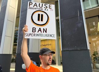 مظاهرات ضد غوغل بسبب الذكاء الاصطناعي مظاهرات ضد غوغل بسبب الذكاء الاصطناعي