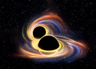 رصد أضخم اندماج لثقبين أسودين بكتلة 225 شمسًا رصد أضخم اندماج لثقبين أسودين بكتلة 225 شمسًا