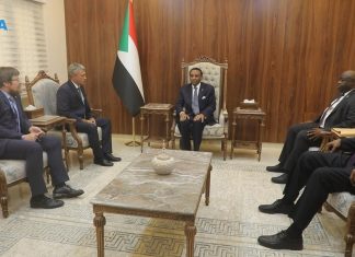 تفاصيل لقاء كامل إدريس مع السفير الروسي تفاصيل لقاء كامل إدريس مع السفير الروسي