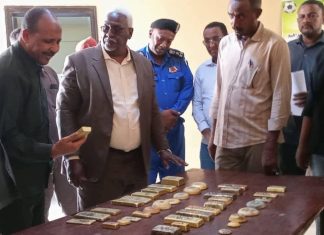 ضبط أكثر من 50 كيلو ذهب معد للتهريب خارج السودان ضبط أكثر من 50 كيلو ذهب معد للتهريب خارج السودان
