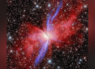 مرصد جيمس ويب يكشف أسرار أكبر “فراشة” في الكون مرصد جيمس ويب يكشف أسرار أكبر "فراشة" في الكون