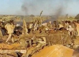 تدمير منصة إطلاق طائرات مسيّرة في الفاشر تدمير منصة إطلاق طائرات مسيّرة في الفاشر