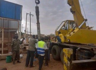 تأهيل بئر مياه ضخمة في أمدرمان تأهيل بئر مياه ضخمة في أمدرمان