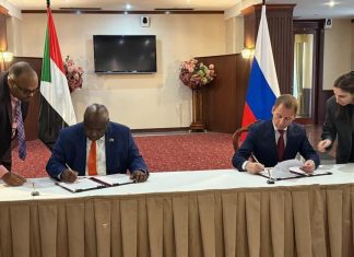 السودان يفتح مشاريعه الكبرى أمام روسيا السودان يفتح مشاريعه الكبرى أمام روسيا