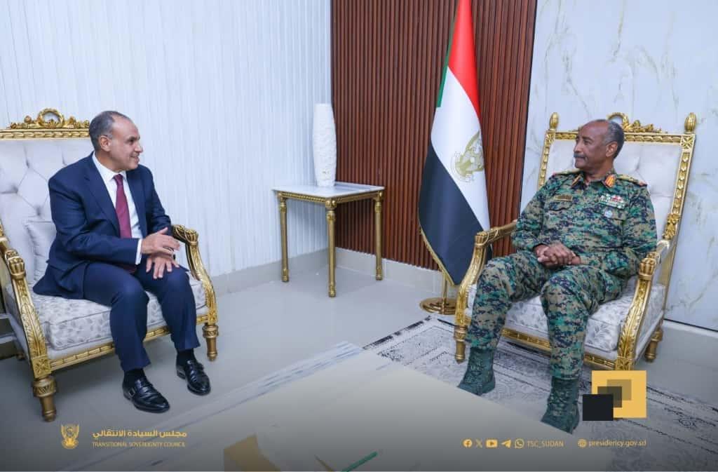 لقاءات البرهان والسيسي حول بيان الرباعية والهدنة