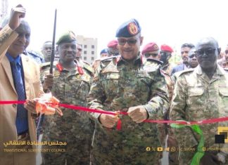 إبراهيم جابر يفتتح صرحًا صحيًا جديدًا في الخرطوم إبراهيم جابر يفتتح صرحًا صحيًا جديدًا في الخرطوم