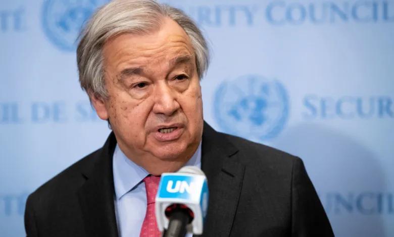 غوتيريش يحذر من تدخل خارجي يطيل حرب السودان غوتيريش يحذر من تدخل خارجي يطيل حرب السودان