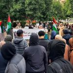 وقفة شعبية في طنجة دعما لفلسطين والسودان وقفة شعبية في طنجة دعما لفلسطين والسودان