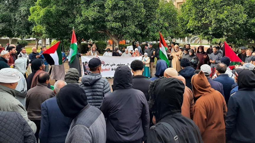 وقفة شعبية في طنجة دعما لفلسطين والسودان وقفة شعبية في طنجة دعما لفلسطين والسودان