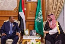 البرهان يشكر بن سلمان وترامب ويعلق على تحركاتهم البرهان يشكر بن سلمان وترامب ويعلق على تحركاتهم