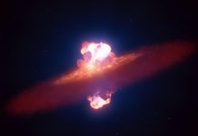 رصد انفجار نجمي بشكل “الزيتونة” في لحظاته الأولى رصد انفجار نجمي بشكل "الزيتونة" في لحظاته الأولى