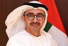 عبد الله بن زايد وروبيو يبحثان وقف النار بالسودان عبد الله بن زايد وروبيو يبحثان وقف النار بالسودان