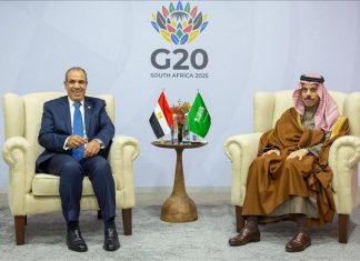 مصر والسعودية تبحثان تطورات “اتفاق غزة” وجهود التهدئة في السودان مصر والسعودية تبحثان تطورات "اتفاق غزة" وجهود التهدئة في السودان