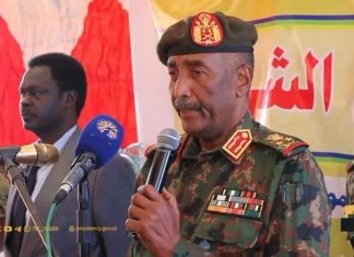 بالفيديو.. البرهان يدعو لارجاع علم السودان القديم بالفيديو.. البرهان يدعو لارجاع علم السودان القديم